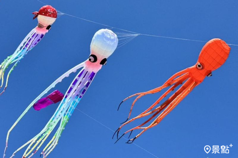 45米巨型章魚天上飄！北海岸風箏節8大活動亮點免費接駁情報