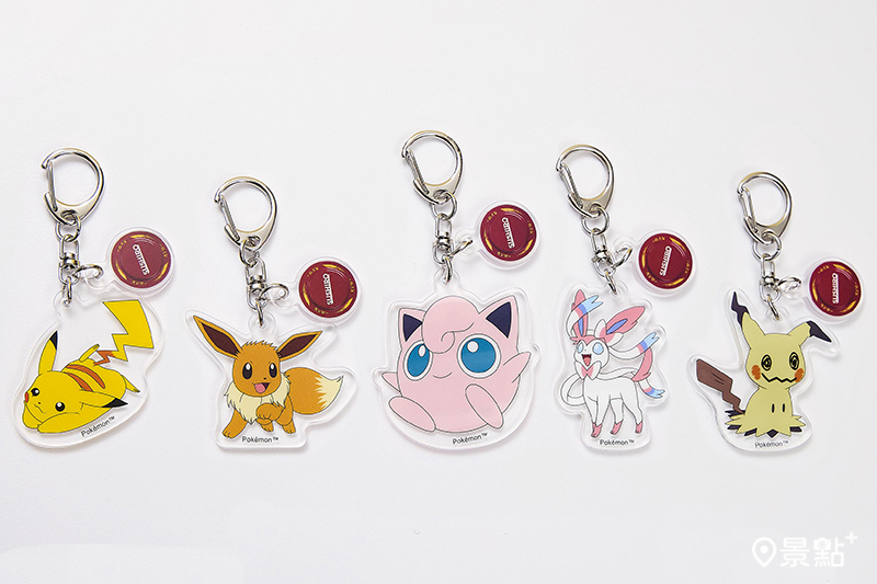 寶可夢壓克力吊飾。
