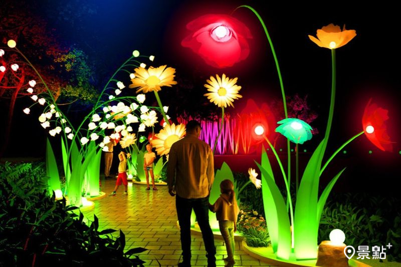 展區「花園幻境」。（圖／嘉義市政府，以下同）