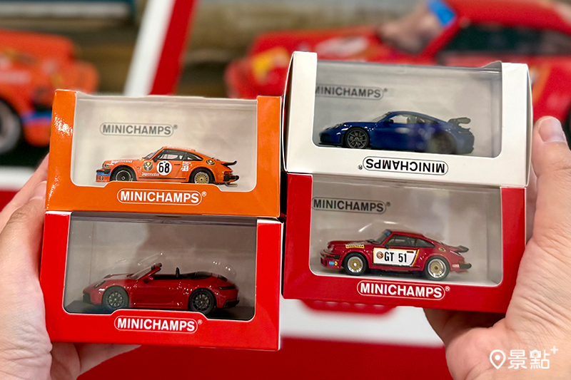 MINICHAMPS保時捷模型車精品集點送同步登場！