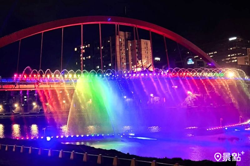 2025台北水舞嘉年華即日起至10月19日展開。（圖／台北市政府）