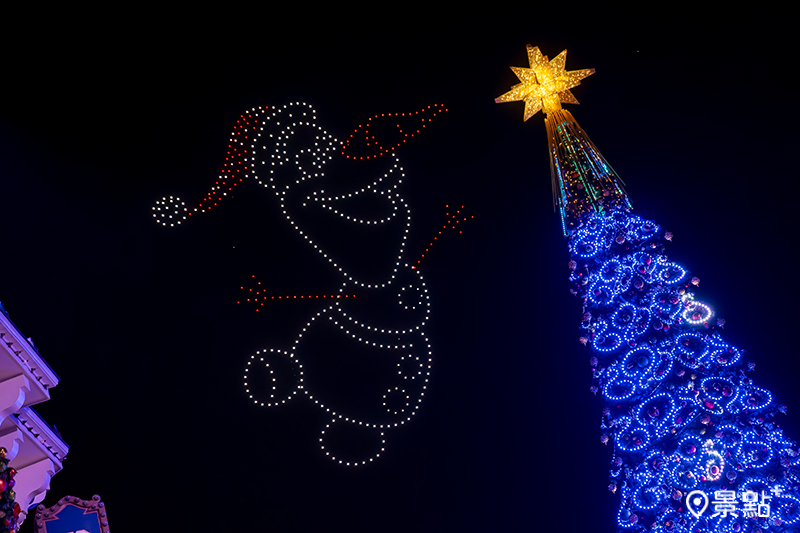 「夢想成真聖誕樹亮燈禮」也會加入《冰雪奇緣》驚喜橋段及20周年限定元素。