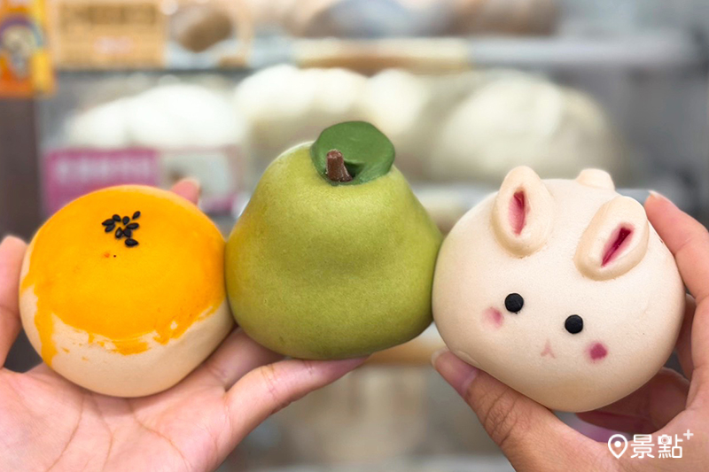 9月17日起應景推出3款「中秋節造型包(售價45元)」。