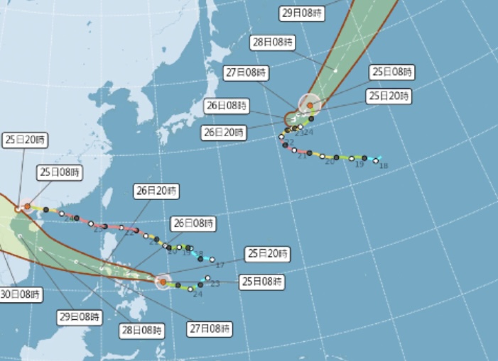 圖 / 中央氣象署
