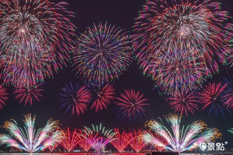 東石海之夏海上煙火。（圖／東石海之夏）