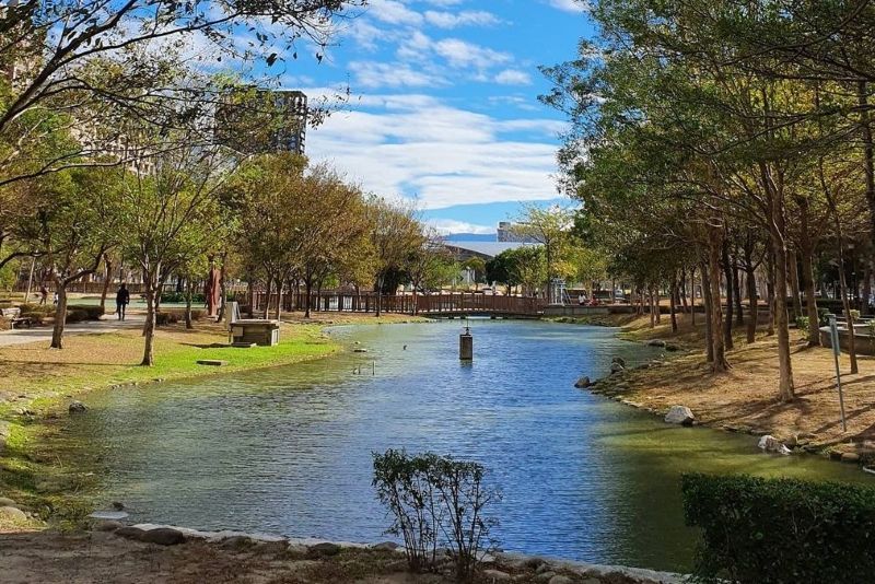 水圳森林公園。（圖／新竹縣政府）