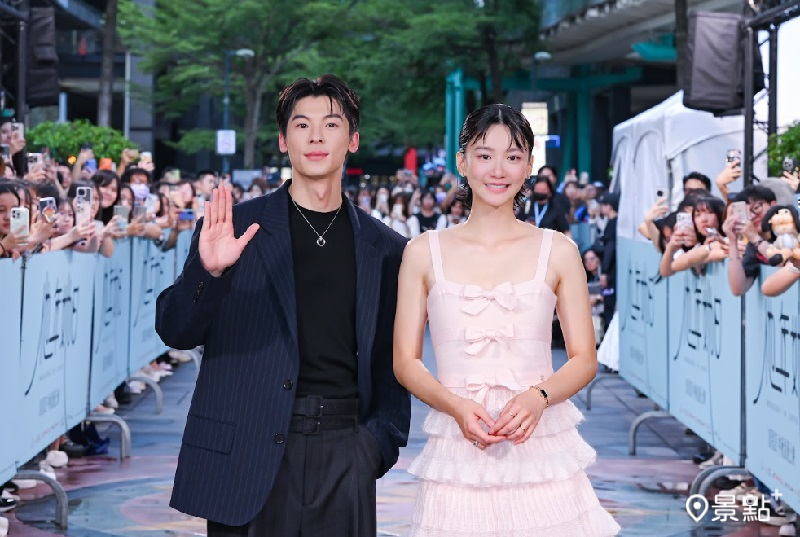 許光漢袁澧林他年她日台北首映！林俊傑驚喜現身獻花張艾嘉信義威秀擠爆粉絲