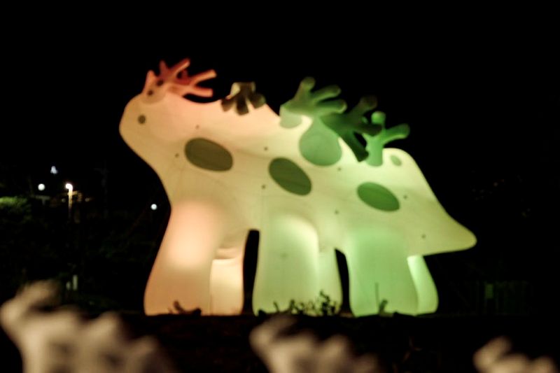 18米光獸降臨廢墟船廠！基隆潮藝術3大展區19大作品登場