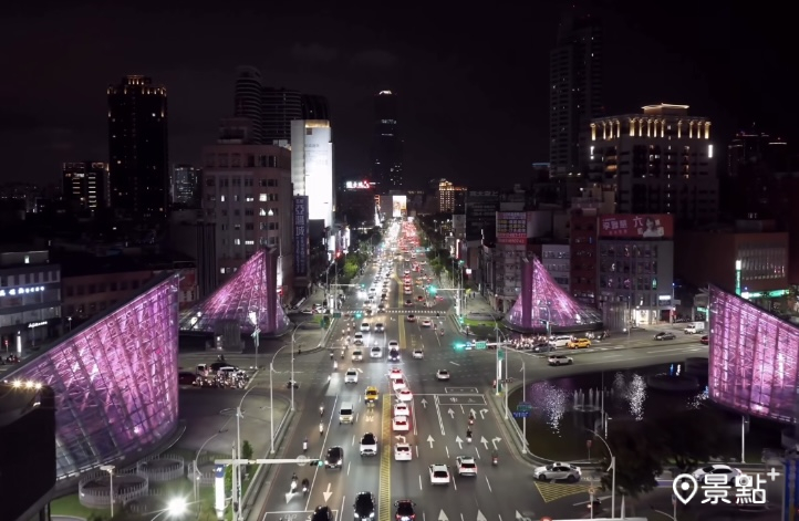 高雄捷運美麗島站。