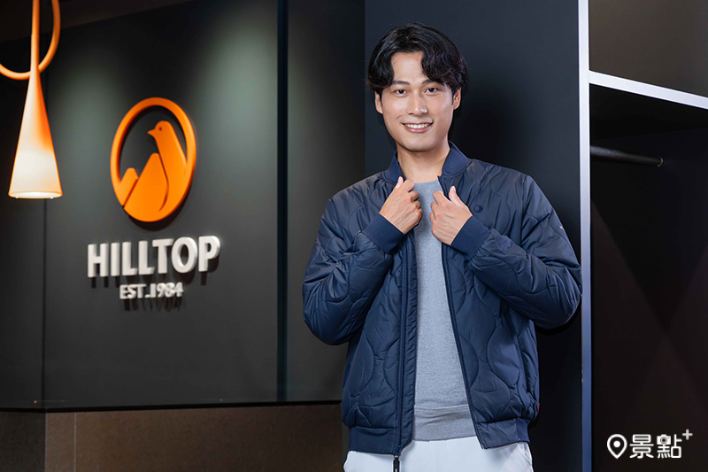 「遠紅外線石墨烯蓄熱羽絨」科技材質，可將人體肌膚散發的熱能吸收，達到升溫、蓄熱的效果。