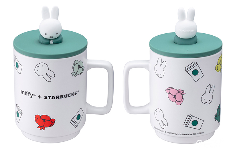 miffy70馬克杯組（正反面）。