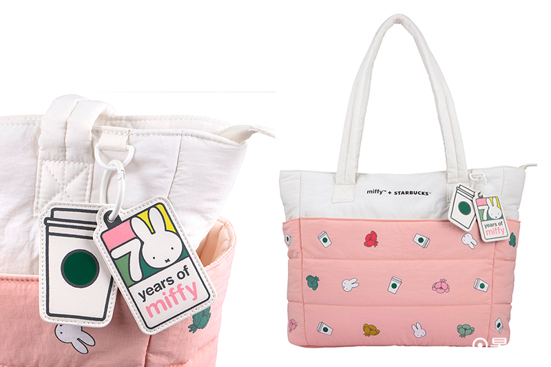 miffy70絎縫托特包。