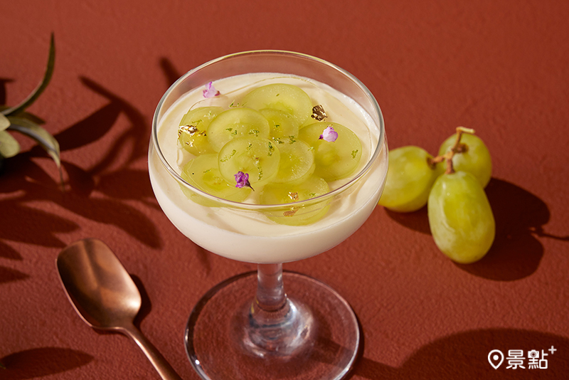 「Mr. Peppe」客座單點菜色 「義式奶酪、泰莓、青葡萄」。