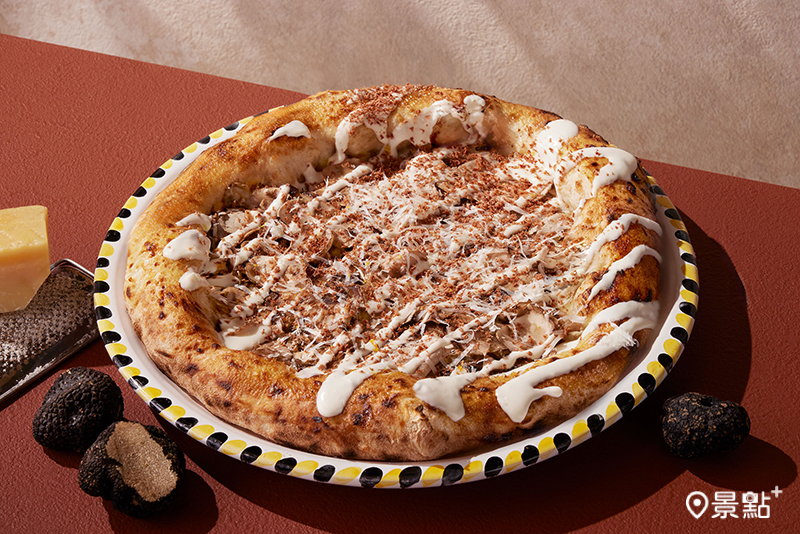 「Mr. Peppe」客座單點菜色 「松露起司狂想曲比薩」。