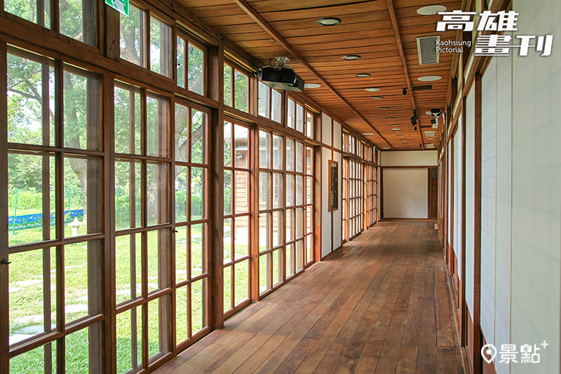 採光良好的緣側保留日式風情，是拍美照的好地點。