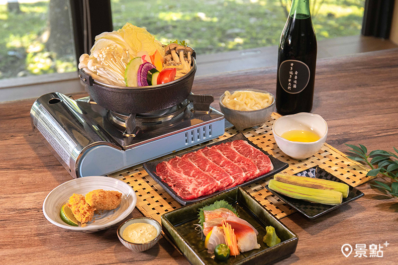 蝶舞咖啡廳及日光璽舞 壽喜燒·割烹聯袂推出「平日雙人共用餐券」超值套組。