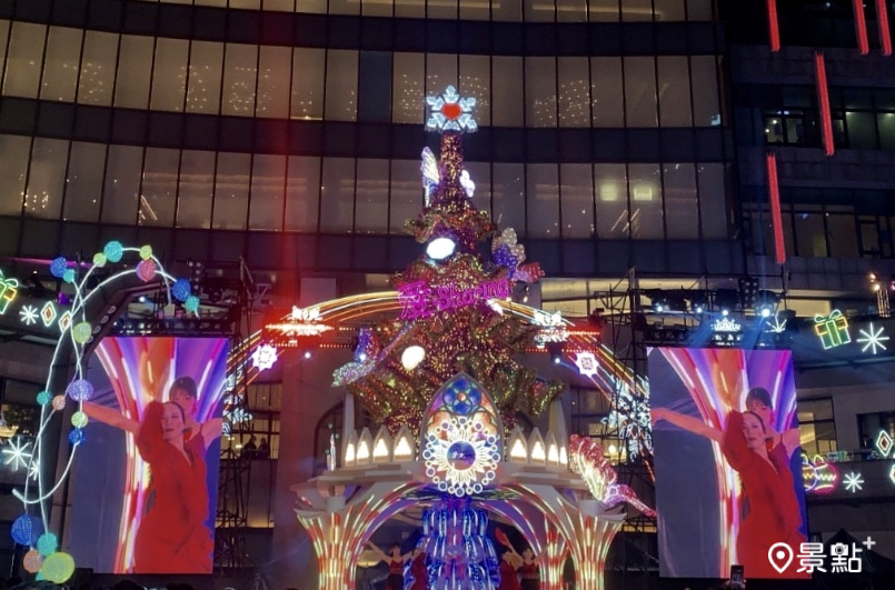 2023年愛Sharing聖誕裝飾。（圖／景點+張盈盈）