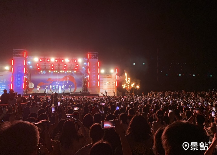 2025國際火舞藝術節《火神祭》。（圖 / 台南市政府）