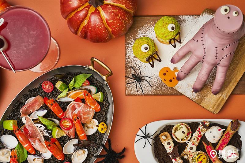 台北士林萬麗酒店萬聖節調酒必追！線上旅展49折吃到飽千元有找