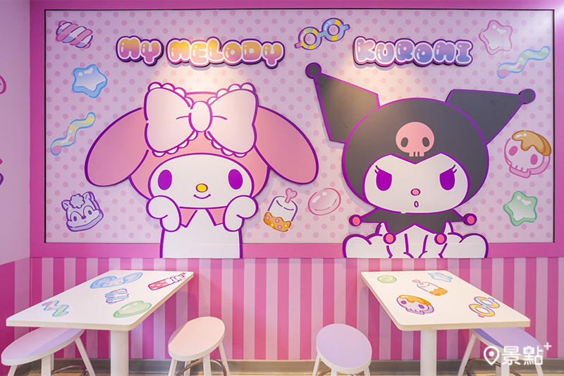  苗栗首間酷洛米美樂蒂主題店亮相！三麗鷗巨型打卡牆自拍鏡夢幻美拍