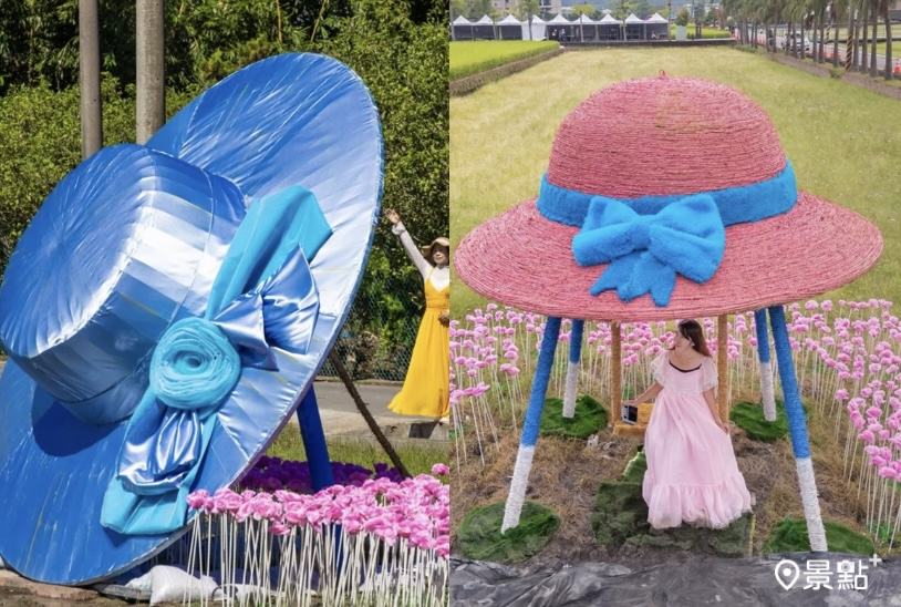 3米巨型帽子花海鳳飛飛主題！蕭煌奇許富凱花田音樂會精彩獻唱