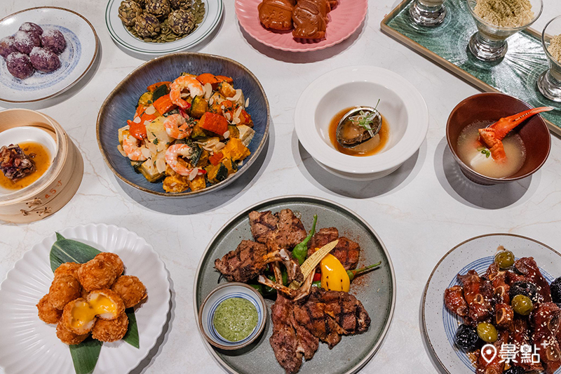饗食天堂林口三井店新開幕，以12道限定料理揭序幕。（圖／饗食天堂，以下同）