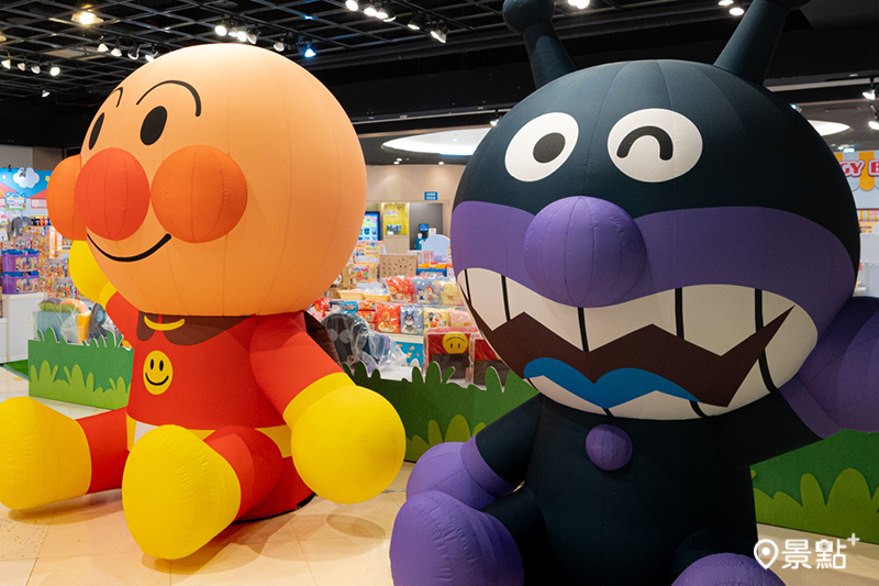 2.5米高麵包超人氣球10週年特企！2大主題遊戲區見面會周邊免費送