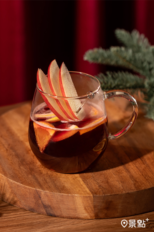 耶誕節必點「微醺蘋果熱紅酒」。