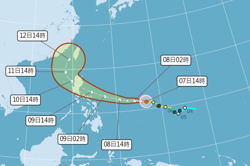 第26號颱風鳳凰已生成！預估北轉影響台灣週末天氣先看