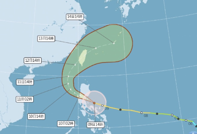 圖 / 中央氣象署