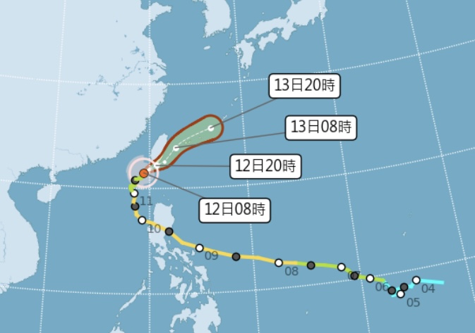 圖 / 中央氣象署