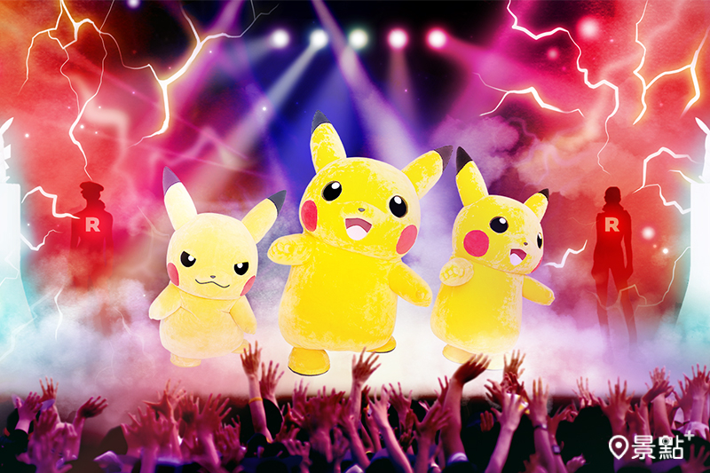 道館內舞台表演。