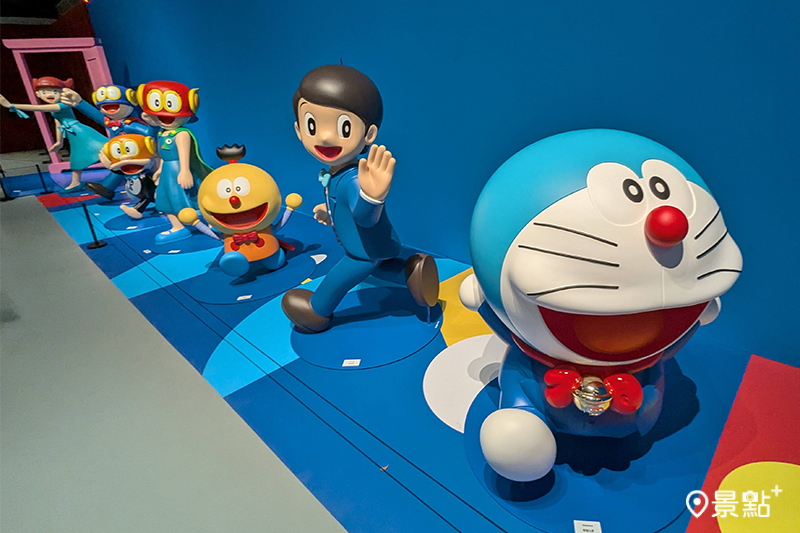100%哆啦A夢FRIENDS巡迴特展—台北站資料照片（以下同）。