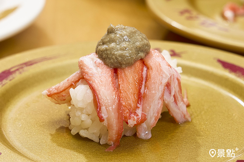 蟹膏紅雪蟹 $80。