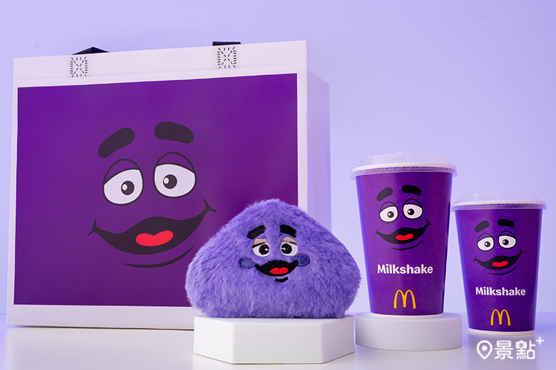 台灣麥當勞自11月19日起將推出與韓國同款的「奶昔大哥毛毛包」！（圖／麥當勞，以下同）