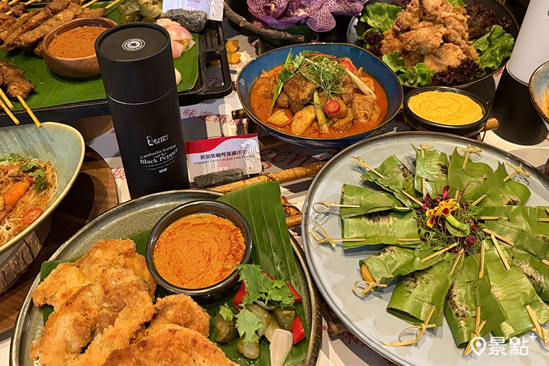 晶華味遊新加坡客座菜色。