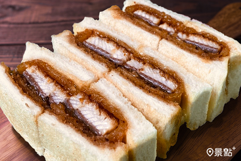 蒲燒鰻秘制美乃滋三明治。