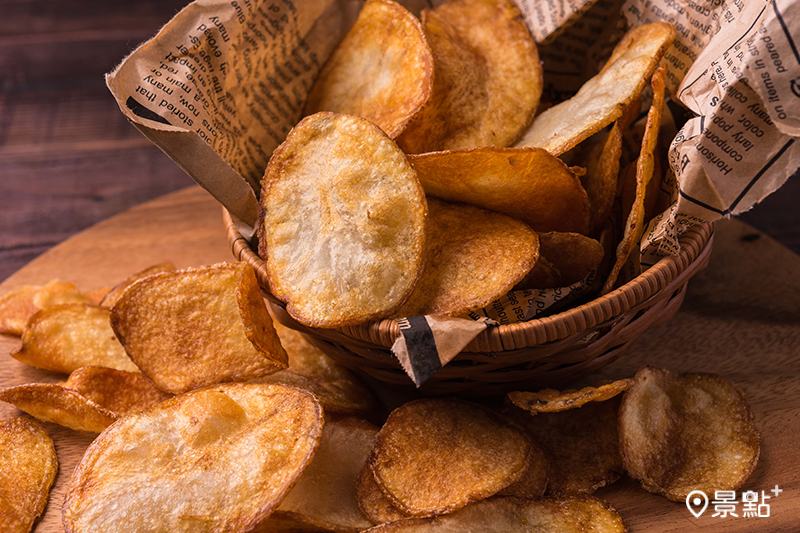 酥炸馬鈴薯片。
