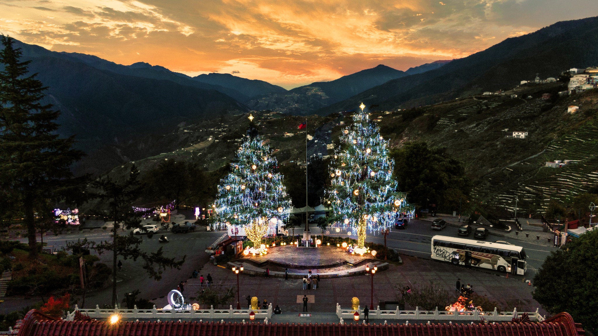 往年聖誕樹美景。（圖／參山國家風景區管理處）