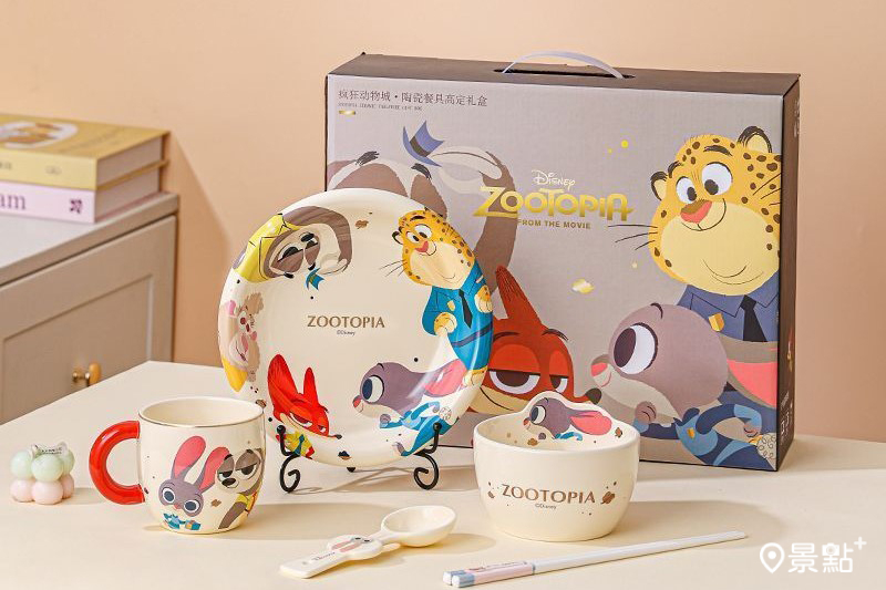 物方城市系列餐具組。