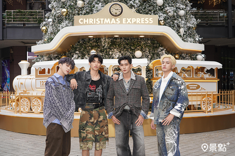 超人氣全創作冠軍男團《UNUS》擔任禮物大使！點亮全台最華麗的耶誕列車。