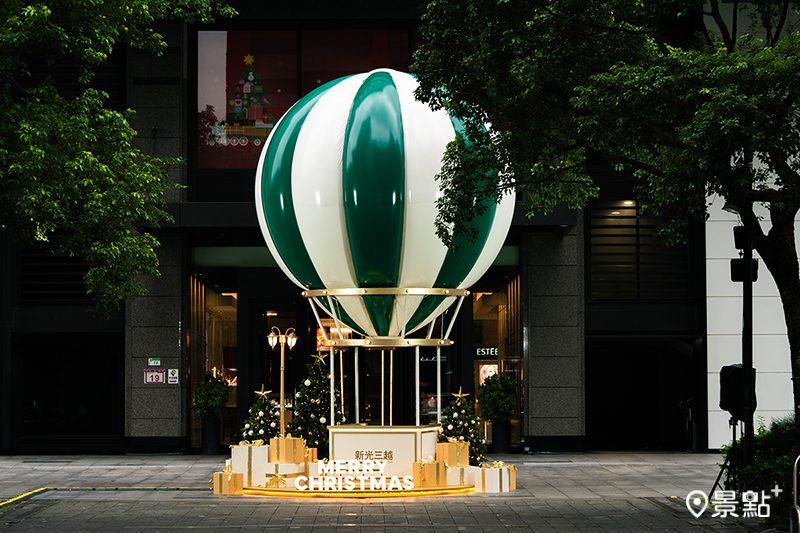 七米高「奇蹟熱氣球」。