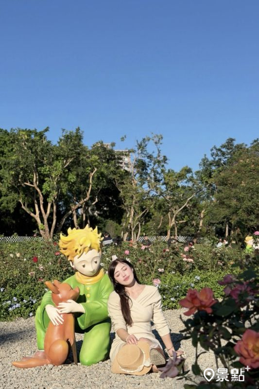 於2025年11月22日拍攝的東海小王子玫瑰園。（圖／evonne.eat，以下同）