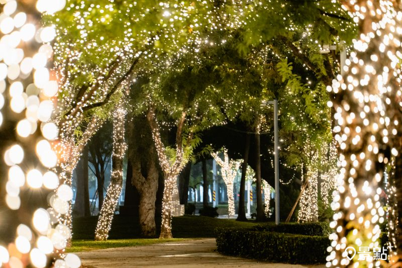 「光海銀河」位於中山一路至中山二路（民生至五福路段）、中山一路至中山四路（五福路段北側）。（圖／高雄市政府文化局，以下同）