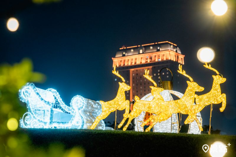 中央公園草坡「銀鈴雪橇之聖誕好忙」。