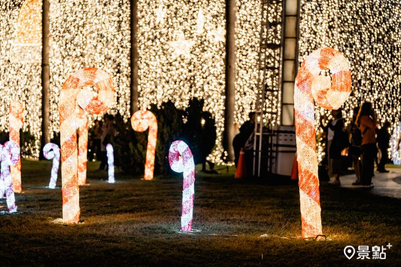 捷運中央公園站1號出口「糖果森林」。（圖／高雄市政府文化局）