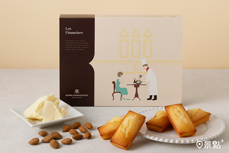 費南雪原味8入禮盒。