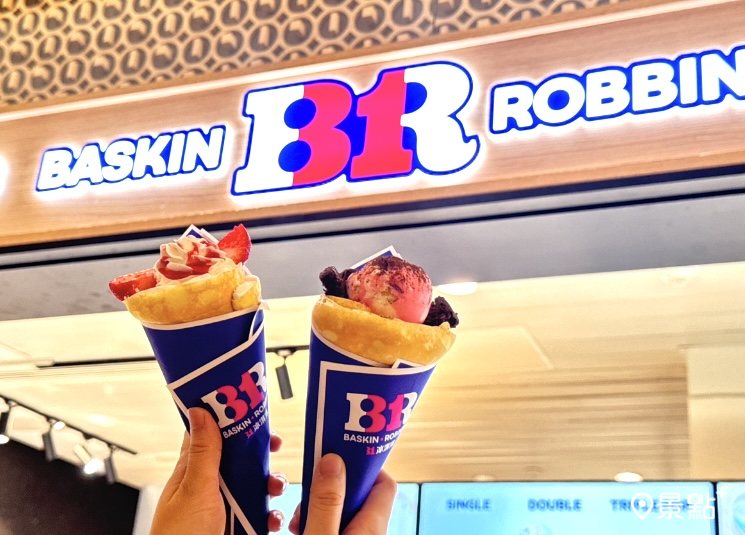 31冰淇淋全新店型插旗台北101！台灣限定口味101限定可麗餅新開幕搶吃