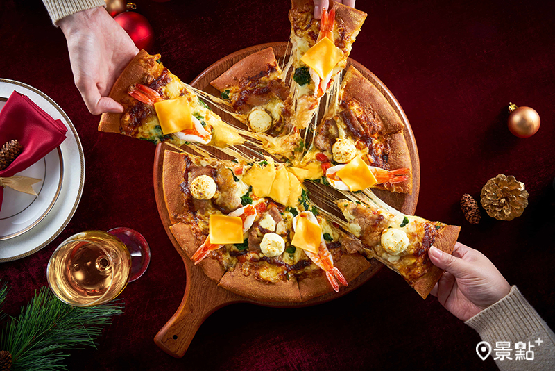 必勝客12元神券攜手肯德基推優惠！嫩牛大蝦起司比薩半價吃起來