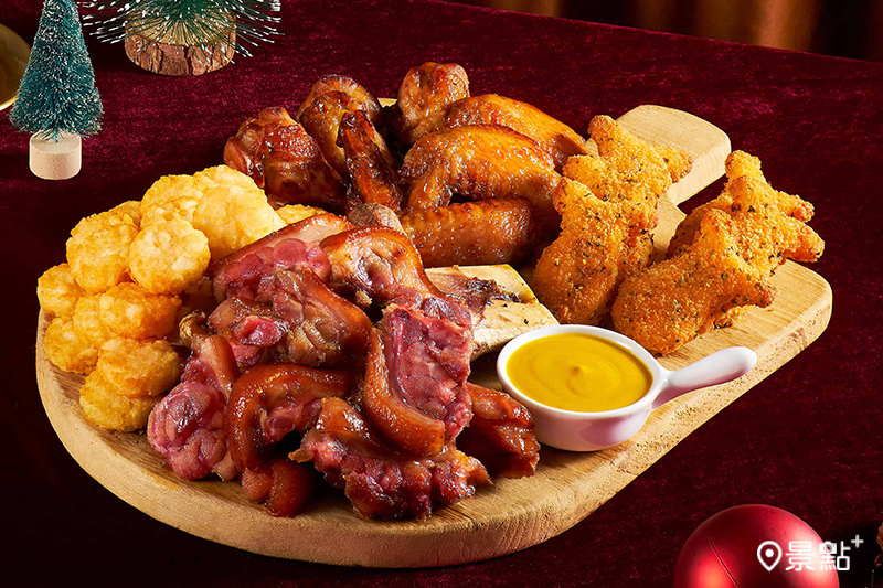 必勝客「德國豬腳海陸盛宴拼盤」首度登場！